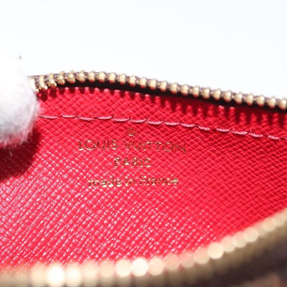 LOUIS VUITTON Damier Ebene Papillon Pouch LV Auth EC343 - Picture 11 of 16